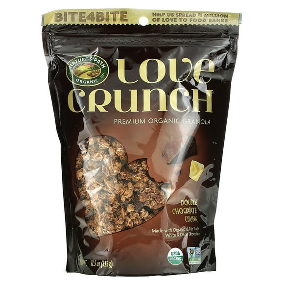 Nature's Path, Love Crunch, Double Chocolate Chunk, 11.5 oz Pack of 2