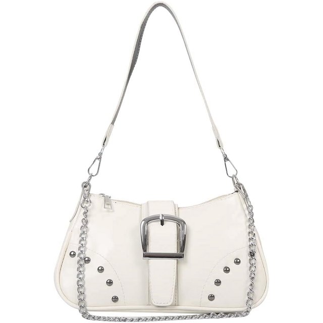 LHSHID Small Shoulder Bag Purse for Women Y2K Hobo Handbag Trendy Clutch Purse 90s Y2K Bags for Women