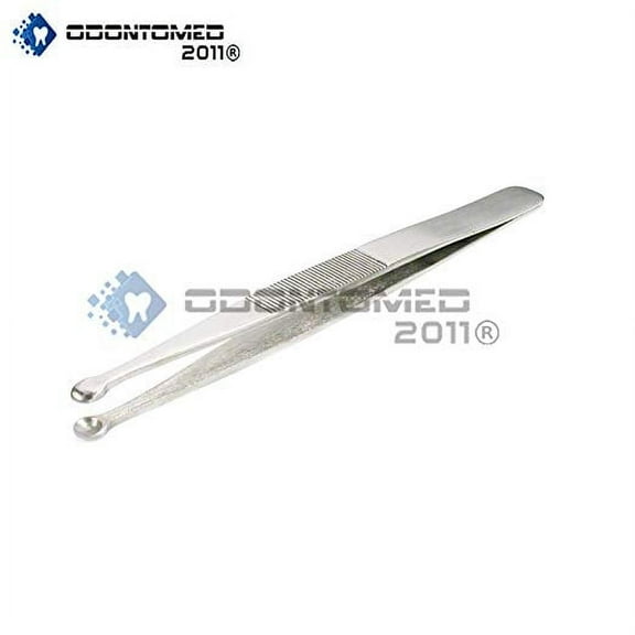 OdontoMed2011® Beading Tweezers with Cup Shaped Tips ODM