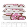 thumbnail image 5 of Bedding Pink Hello Kitty Comforter Twin Size,Comforter Set for Kids Girls,3Pcs Bedding Set Printed Comforter with 2 Pillowcases,Down Alternative,Soft and Lightweight, 5 of 5
