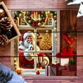 thumbnail image 6 of Santa Claus Themed Window Side And Home Wall Double Sided Stickers High Definition Printing On Durable Pvc Material Moisture Proof Easy To Install Flexible Removal Suitable For, 6 of 6
