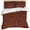 Brown, variant on Dark Brown Duvet Cover Set, Vintage Country Monochrome Chocolate Color Soft Duvet Cover Full Size Bedding Set 4 Pieces, 1 Quiltcover and 2 Pillowcases with Zipper, 1 Bed Sheet for All Seasons
