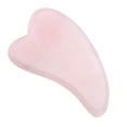 thumbnail image 2 of Plaque de Raclage en Quartz Rose Naturel Soins de Santé Pierre de Massage, 2 of 14