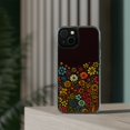 thumbnail image 3 of DistinctInk Hybrid (Acrylic / TPU) Clear Slim Fit Case for Apple iPhone 14 (6.1" Screen) - "Blossoms of Spring: Vibrant Floral Delight", 3 of 8
