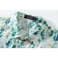 thumbnail image 4 of SSLR Hawaiian Shirts for Men Dress Shirt Button Down Shirt Floral Long Sleeve Shirt, 4 of 8