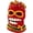 Multicolor, variant on Funny Burger Ski Mask Novelty Food Face Balaclava With Toothy Grin, Knit Winter Head Cover, Playful Fast Food Graphic For Snowboarding Party