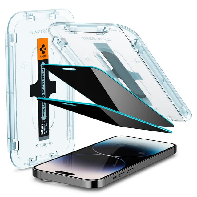 Protector de pantalla Spigen Glastr EZ FIT Privacy iPhone 14 Pro