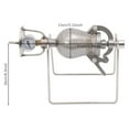 thumbnail image 2 of Popcorn Machine, Mini Hand Crank Stovetop Popcorn Maker, Oil-Free Healthy Cooking, Compact Portable for Home Kitchen Camping, 2 of 10