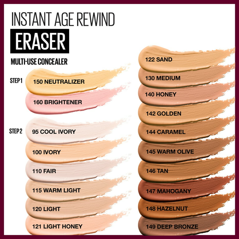 0.2 Eraser Concealer, Age Maybelline Instant fl oz Dark Golden, Treatment Rewind Circles