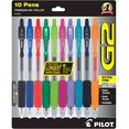 thumbnail image 2 of Pilot 14168 G2 Stylo à Bille Roulante Premium Assorti, Lot de 10, 2 of 2