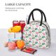 thumbnail image 5 of Disketp Lotus Flower Bolsa Térmica para Almuerzo, Lonchera con Abertura Amplia y Gran Capacidad, Organizador Reutilizable para Mujeres, Hombres y Adultos, 5 of 6