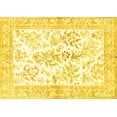 thumbnail image 1 of Ahgly Company Indoor Rectangle Persian Yellow Traditional Area Rugs, 5' x 7', 1 of 4