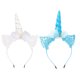 thumbnail image 1 of 2pcs Unicornio Design Hoops Pelo Hoops Encantadores Niños Tocado Decoración del cabello, 1 of 6