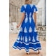 thumbnail image 2 of Vestido largo PRETTYGARDEN para mujer, verano 2025, cuello en V, estampado floral, 2 of 9