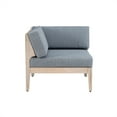 thumbnail image 3 of Linon Fauteuil d'Angle en Bois pour Intérieur/extérieur Morningside, Naturel, 3 of 10