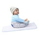 thumbnail image 3 of Muñeca de bebé recién nacida perfecl 22 pulgadas bebé Reborn trajes azules para niños de 3 o más, 3 of 8