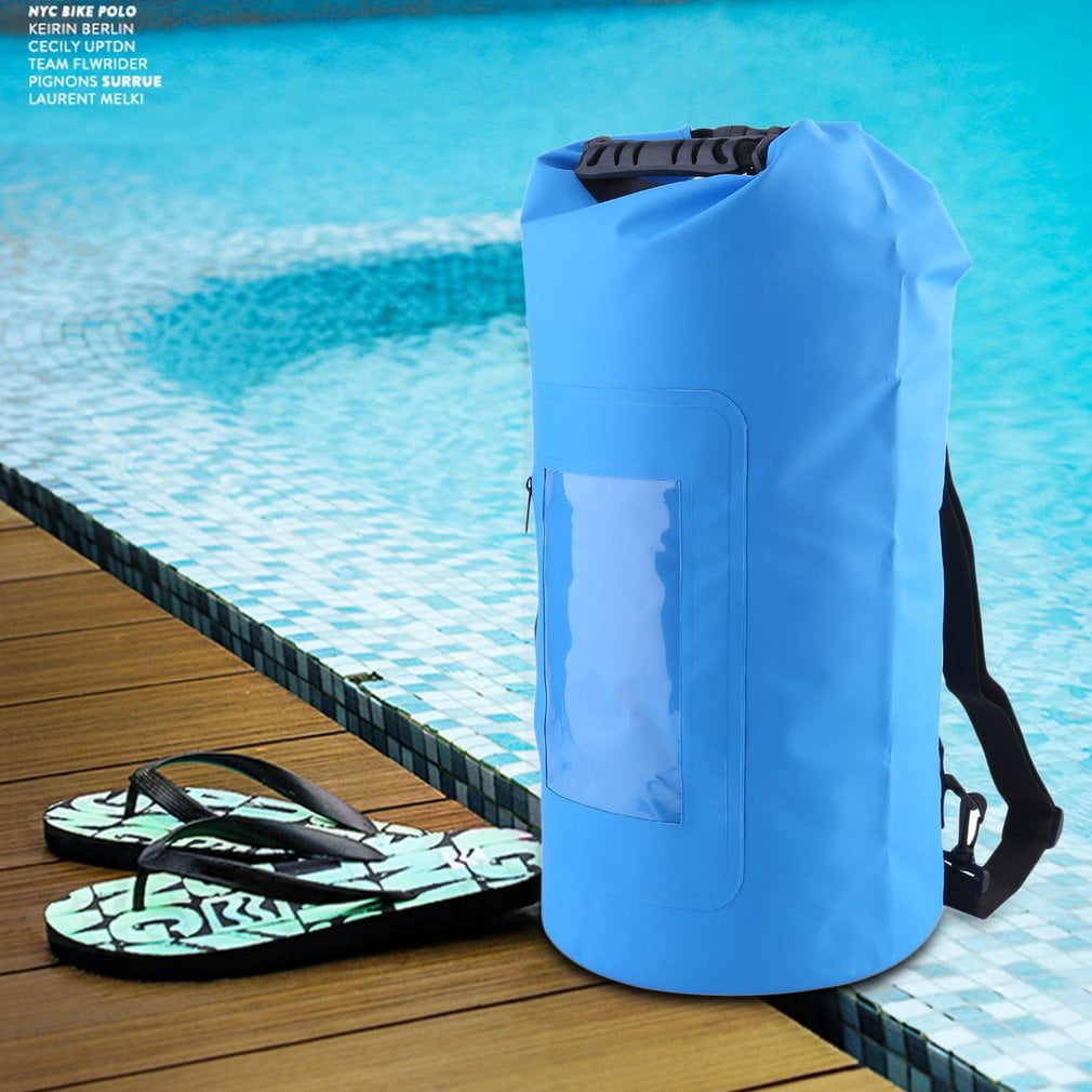 Waterproof Roll Top Duffel Bag With Grab Handle Dry Gear Bag Survival Sack Kit rowing by Bordagt