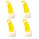 thumbnail image 4 of Juego de 4 Raspadores de Cocina | Raspadores de Plástico Flexibles para Ollas, Sartenes y Platos | Herramientas para Quitar Grasa Resistentes Al Calor con Gancho | Limpiador Eficaz de Manchas de Acei, 4 of 6