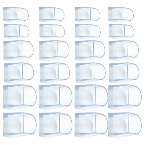 12 Pairs High Heels Cover Womens Shoe Protector Clear Supply Accessories Case Women's