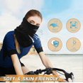 thumbnail image 4 of Neck Gaiter Bandana Face Mask: Sun Cooling Scarf Gator Cover Head For Men Women, 4 of 5