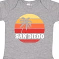 thumbnail image 4 of Inktastic San Diego California Vacation Retro Sunset Boys or Girls Baby Bodysuit, 4 of 5
