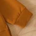thumbnail image 6 of Adeawade Kids Boy Tops 3-4 Years Hallomas Outfit Pumpkin Sweatshirt Crewneck Pullover Sweater Long Sleeve Shirt Fall Tee Trend Outfits Brown, 6 of 9