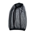 thumbnail image 2 of Head Net Mesh Face Neck Netting Hood Screen Net with Extra Fine Holes Fishing Cap Protector for Hiking Gardening Climbing Adventure Black, 2 of 8