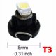 thumbnail image 3 of 10 bombillas LED para coche (blancas) T3, bombillas LED para motocicleta, reemplazan las bombillas originales, 3 of 4