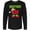 AB-Black, variant on Inktastic Christmas Brother Elf Long Sleeve T-Shirt