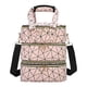 thumbnail image 3 of Bolsa organizadora de esmaltes de uñas, bolsa de maquillaje, versátil, elegante, profesional, para viajes. Rosa, 3 of 9