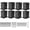 8 Set, variant on 4x6 Base 2 count,Deck Brackets,Inner Size (3.6" x5.6" -Coated Bracket Fit for Outdoor Pavilion, Deck Railing,Support Deck Base Plate,Pergola