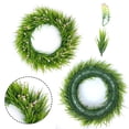 thumbnail image 4 of 18 Inch Spring Summer Artificial Flower Wreath for Front Door Window Courtyard Decoration, 4 of 7