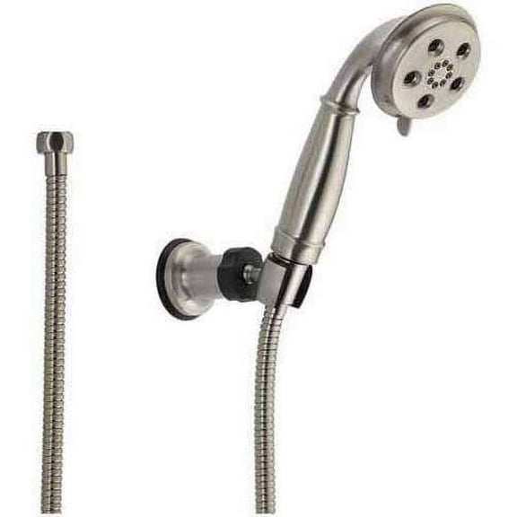 Delta Traditional Hand Shower Package Includes Hand Shower, Holder, and Hose, Available in Various Colors
