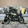 thumbnail image 2 of Shiartex Dirt Bike Motorcycle Throw Blanket - ​Super Soft Flannel Blanket for Gifts, Lightweight Fuzzy Cozy Blanket for Couch Sofa Bed All Season  40x50in, 2 of 6
