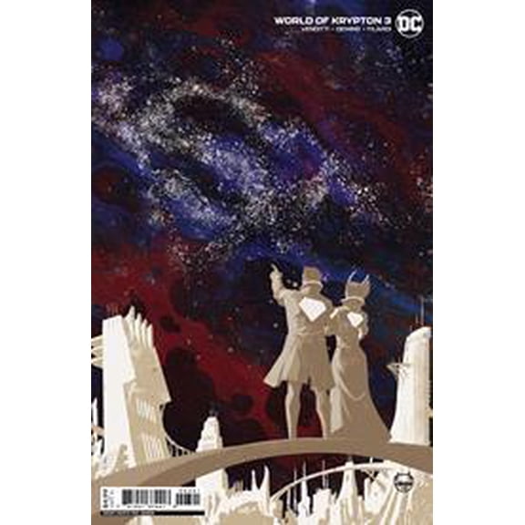 Collectible World Of Krypton #3 (of 6) Cvr B Dave Johnson Card Stock Var DC Comics Comic Book