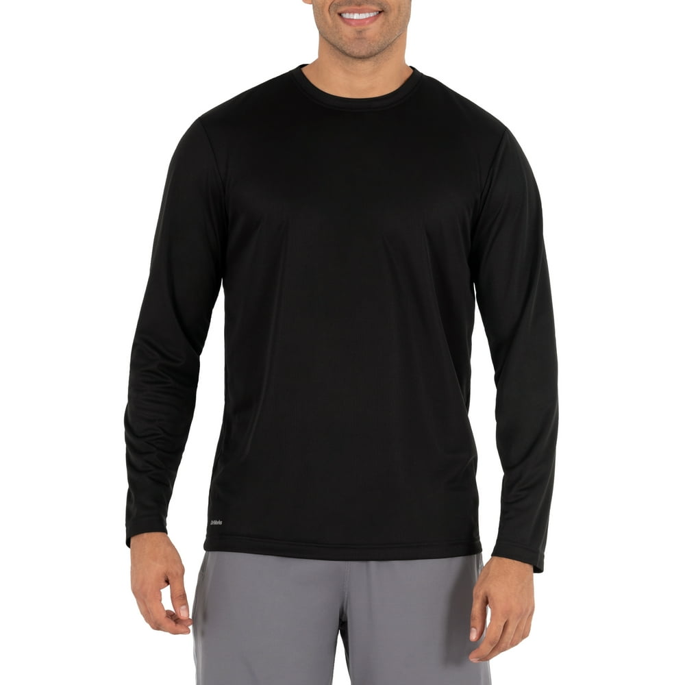 Athletic Works - Athletic Works Men’s Active Core Long Sleeve T-Shirt ...