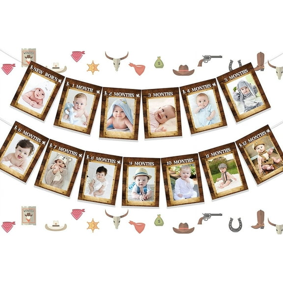 First Rodeo Birthday Party Supplies Cowboy 1st Birthday Photo Banner First Rodeo Photo Banner First Rodeo Party Supplies Cowboy Birthday Decoration First Birthday Photo Banner First Birthday Cowboy