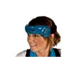 Lubricated Bead Therapy Wrap Chin Pain Relief Support Wrap Band Hot N Cold Therapy-BLUE