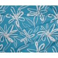 thumbnail image 4 of oneOone Polyester Spandex Light Blue Fabric Florals Fabric For Sewing Printed Craft Fabric By The Yard 56 Inch Wide-GEQ, 4 of 4
