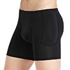 thumbnail image 3 of VASLANDA Men Black Brief Padded Butt Booster Enhancer Hip-up Boxer High Waist Skinny Panties Underwear, 3 of 10