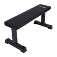 thumbnail image 1 of HolaHatha Steel Frame Foam Padded Flat Freeweight Bench for Weight Training, 1 of 8