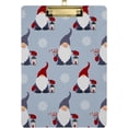 thumbnail image 2 of FMSHPON Christmas Santa Lollipop Clipboard Hardboard Wood Nursing Clip Board and Pull for Standard A4 Letter 13x9 inches, 2 of 5