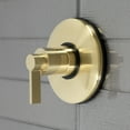thumbnail image 3 of Kingston Brass KB3007NDL NuvoFusion Two-Way Volume Control, Brushed Brass, 3 of 4