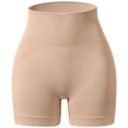 thumbnail image 4 of Women's High Waisted Fitness Shorts - 4-Way Stretch Non-See-Through Yoga Running Shorts - S-L, 4 of 4