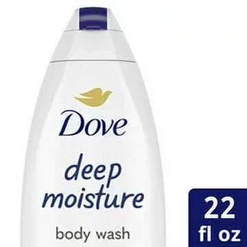Dove Body Wash Deep Moisture Cleanser 22 oz (Pack of 32)