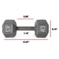 thumbnail image 3 of CAP Barbell en fonte hexagonale, 3 of 6