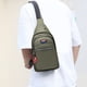 thumbnail image 4 of Bolsa Impermeable de Nylon Del Pecho de los Hombres - Paquete Frontal Elegante - Bolsa Multicapa de Gran Capacidad Bolsa de Cuerpo Cruzado Pequeña, 4 of 8