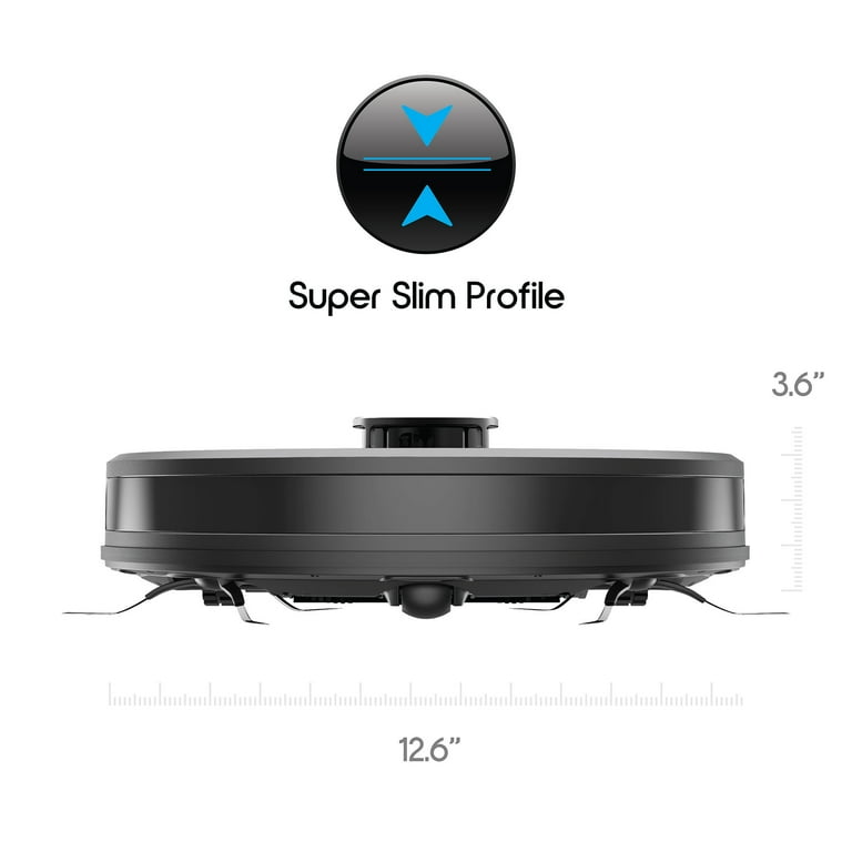 Ionvac OptiMax LiDAR Robovac, Multi-Surface Pet-Friendly Laser