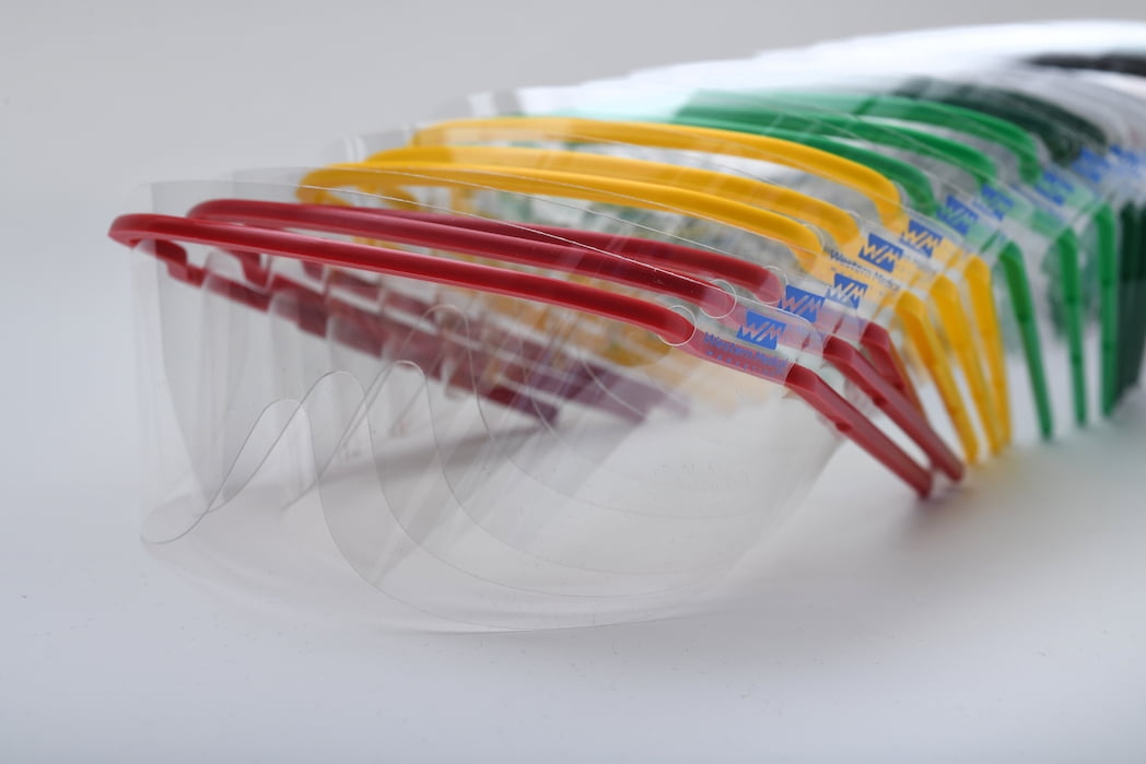 Eye Shields 100 PreAssembled Disposable Multicolor Frames Walmart