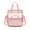 Pink, variant on gcong Lightweight School Backpack Satchel Bookbag With Adjustable Strap For And Art Supply Brick Red